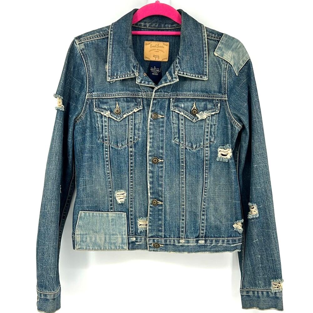 Earl Jeans Original 443 Jean Jacket Women's Large NWOT